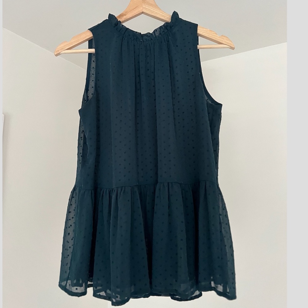 LOFT Women's Teal Blouse